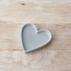 GREY CERAMIC HEART TRINKET DISH, 12CM - Pretty Perfect Gifts uk