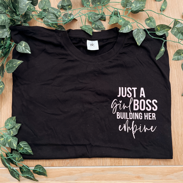 T shirt girl online boss