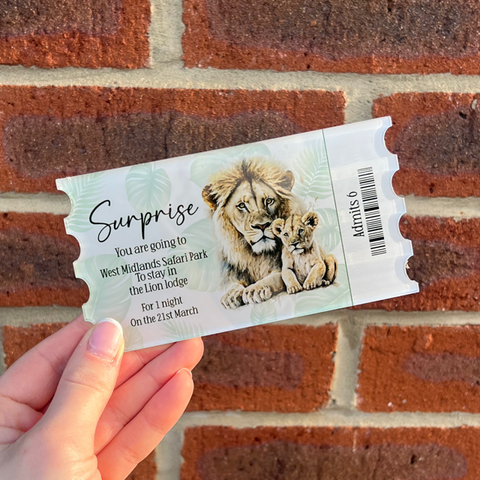 Personalised Tickets