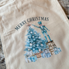 Merry Christmas Blue Solider Medium Sack - End Of Season Sale - Pretty Perfect Gifts uk