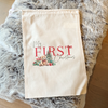 My First Christmas Teddy Red Medium Sack - End Of Season Sale - Pretty Perfect Gifts uk