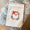 Santa Wreath Medium Sack - End Of Season Sale - Pretty Perfect Gifts uk