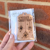 Merry Christmas Wooden Tag - End of Season Sale - Pretty Perfect Gifts uk