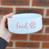 Food Light Pink Pet Bowl - End of Season Sale - Pretty Perfect Gifts uk