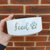Food Sage Green Pet Bowl - End of Season Sale - Pretty Perfect Gifts uk