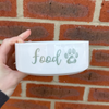 Food Sage Green Pet Bowl - End of Season Sale - Pretty Perfect Gifts uk