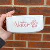 Water Light Pink Pet Bowl - End of Season Sale - Pretty Perfect Gifts uk