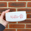 Water Light Pink Pet Bowl - End of Season Sale - Pretty Perfect Gifts uk
