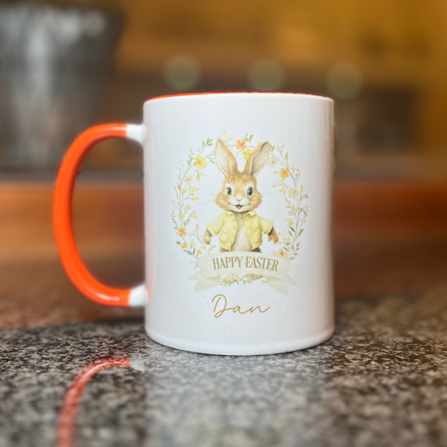 Easter Bunny Name Mug - Pretty Perfect Gifts uk