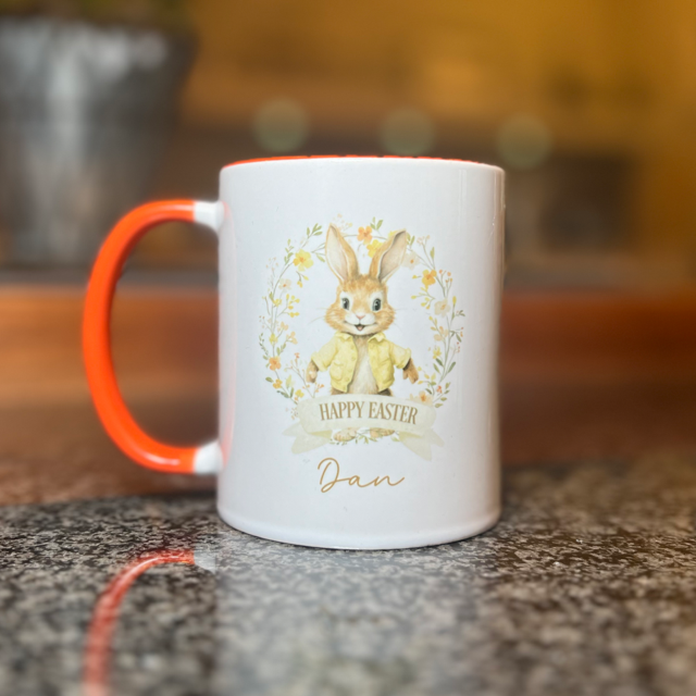 Easter Bunny Name Mug - Pretty Perfect Gifts uk
