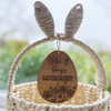 Easter Basket Personalised Tag & Basket Set - Pretty Perfect Gifts uk