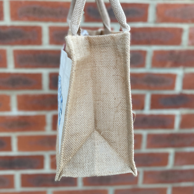 Gingerbread Bow Tote Bag - End of Season Sale - Pretty Perfect Gifts uk