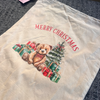 Red Teddy Merry Christmas Large Sack - End of Season Sale - Pretty Perfect Gifts uk