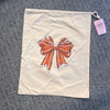 Gingerbread Bow Large Sack - End Of Season Sale - Pretty Perfect Gifts uk