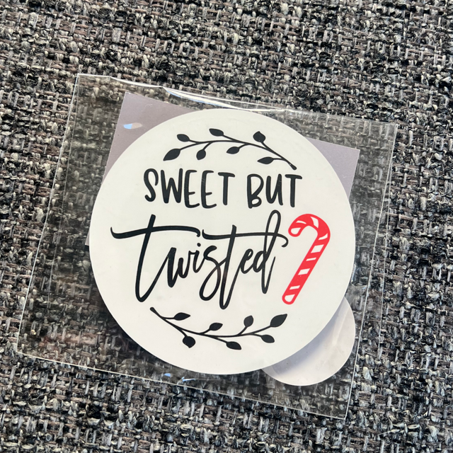 Sweet But Twisted Coaster - End of Season Sale - Pretty Perfect Gifts uk