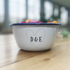 Initial Heart Engraved Bowl - Pretty Perfect Gifts uk