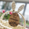 Easter Basket Personalised Tag & Basket Set - Pretty Perfect Gifts uk