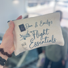 Flight Essentials Custom Pouch - Pretty Perfect Gifts uk