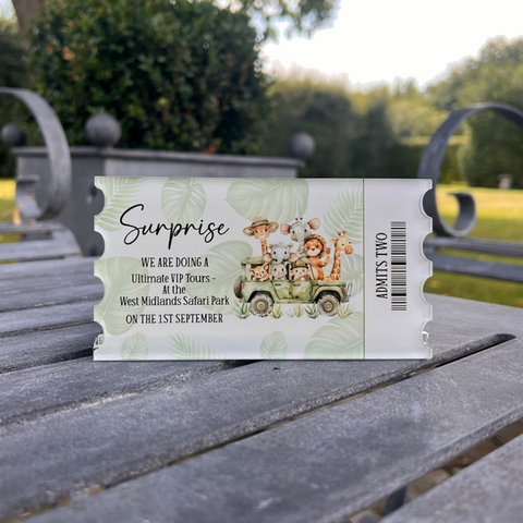 Personalised Tickets