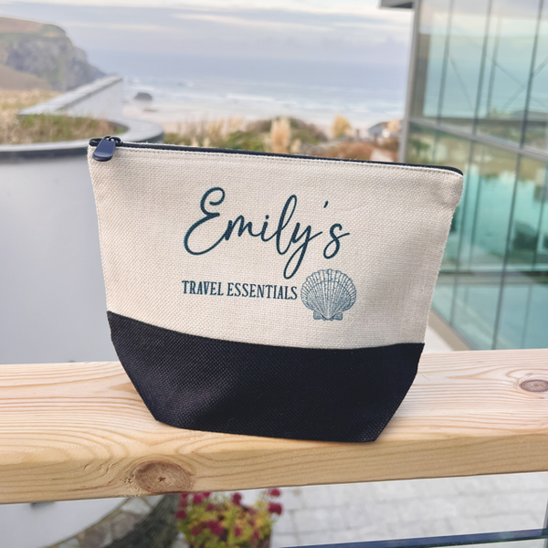 Seashell Personalised Pouch - Pretty Perfect Gifts uk