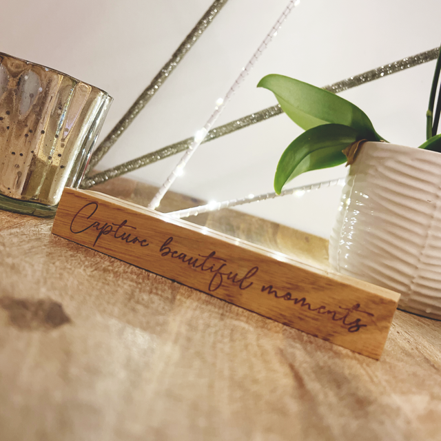 CAPTURE BEAUTIFUL MOMENTS PHOTO BLOCK - Last Chance - Pretty Perfect Gifts uk