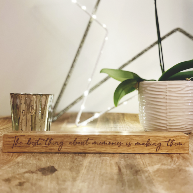 Memories Photo Block - Last Chance - Pretty Perfect Gifts uk