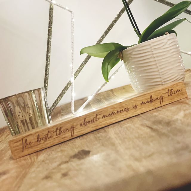 Memories Photo Block - Last Chance - Pretty Perfect Gifts uk