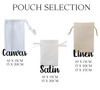 Tea Bags Named Drawstring Pouch - Pretty Perfect Gifts uk
