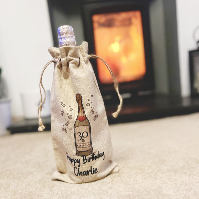 Birthday bottle bag sale