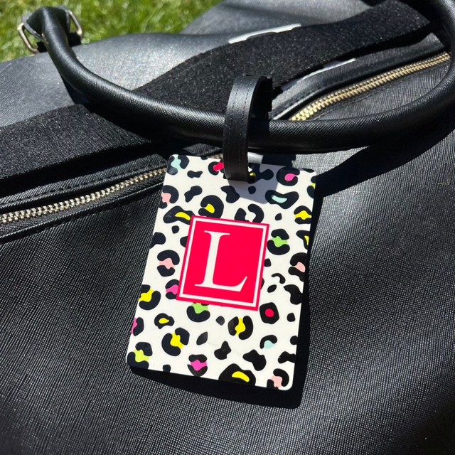 Kate spade shop luggage tag
