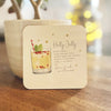 Holly Jolly Christmas Cocktail Coasters - End of Season Sale - Pretty Perfect Gifts uk