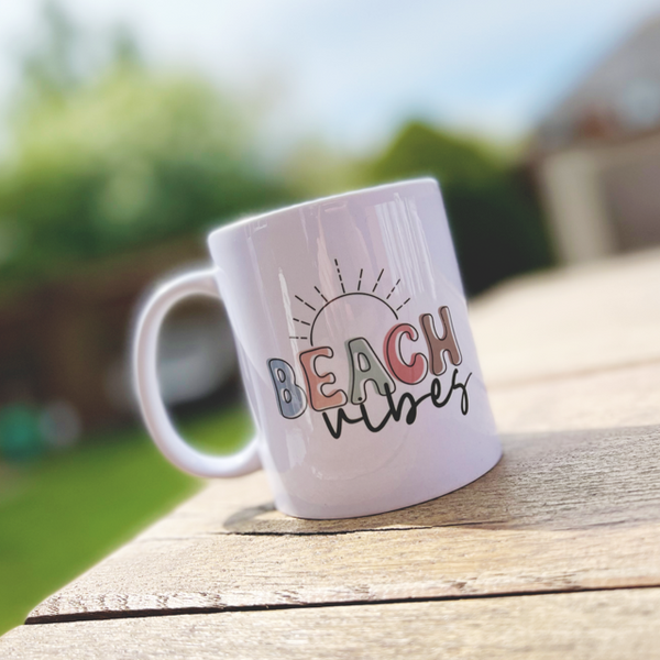 beach vibes mug 