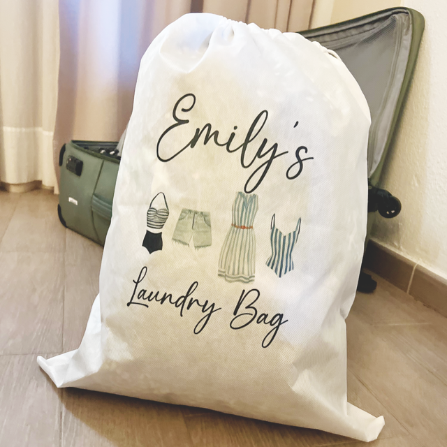 Personalised 2025 laundry bag